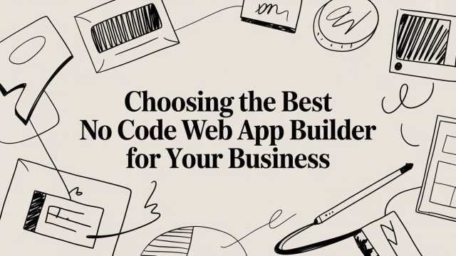 Choosing the Best No Code Web App Builder for Your Business