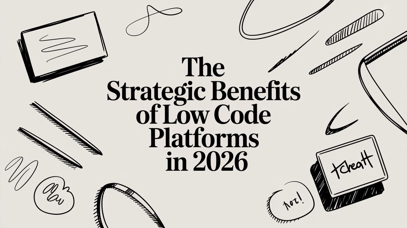 The Strategic Benefits of Low Code Platforms in 2026