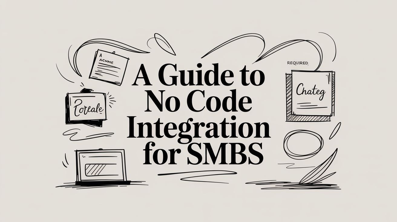 A Guide to No Code Integration for SMBs