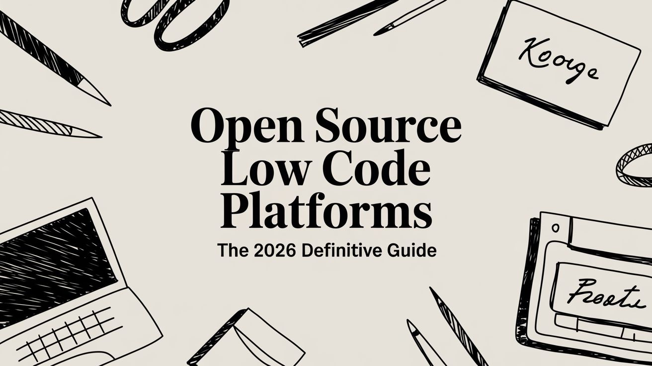 Open Source Low Code Platforms The 2026 Definitive Guide