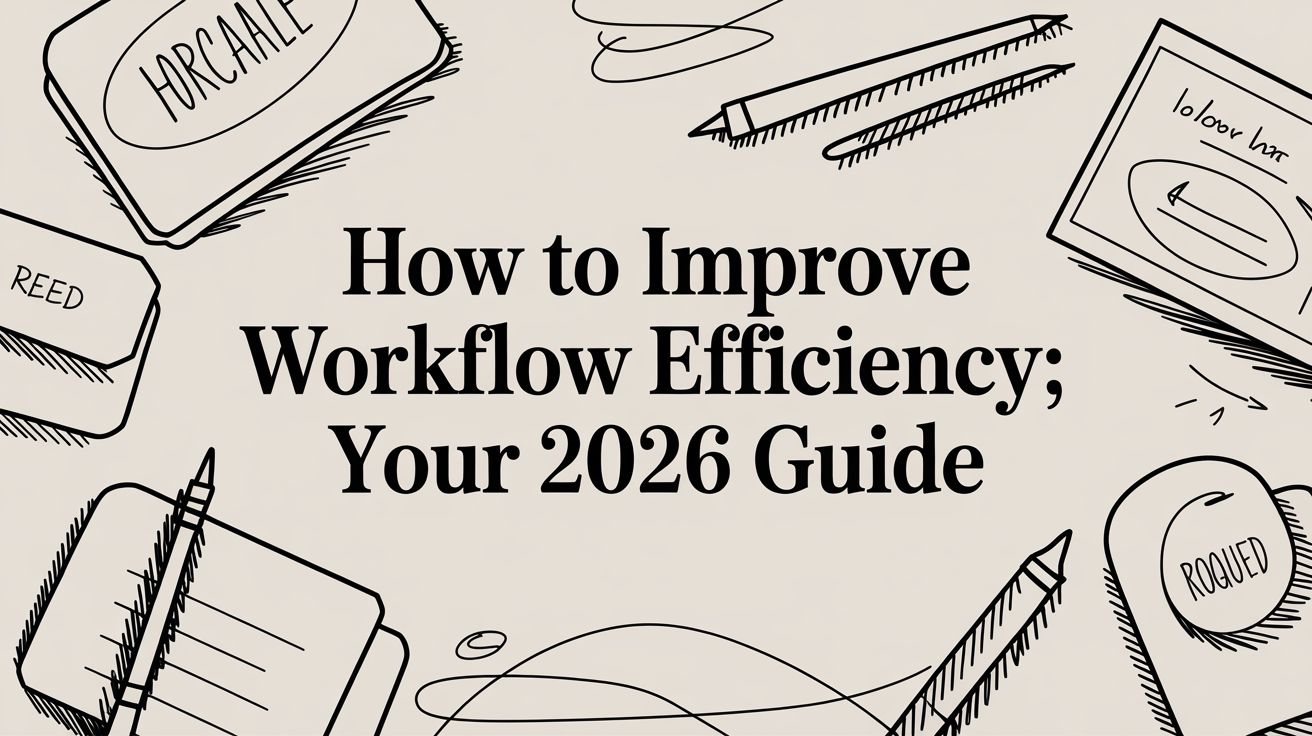 How To Improve Workflow Efficiency: Your 2026 Guide