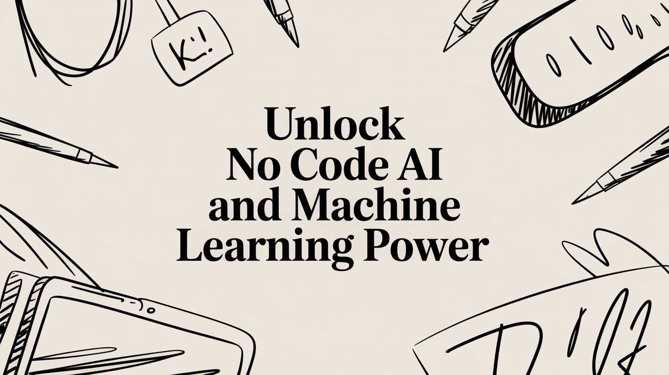 Unlock No Code AI and Machine Learning Power