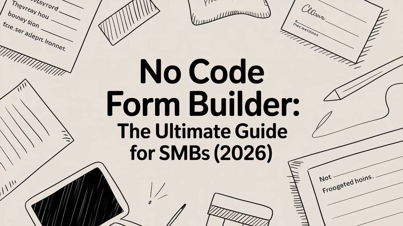 No Code Form Builder: The Ultimate Guide for SMBs (2026)