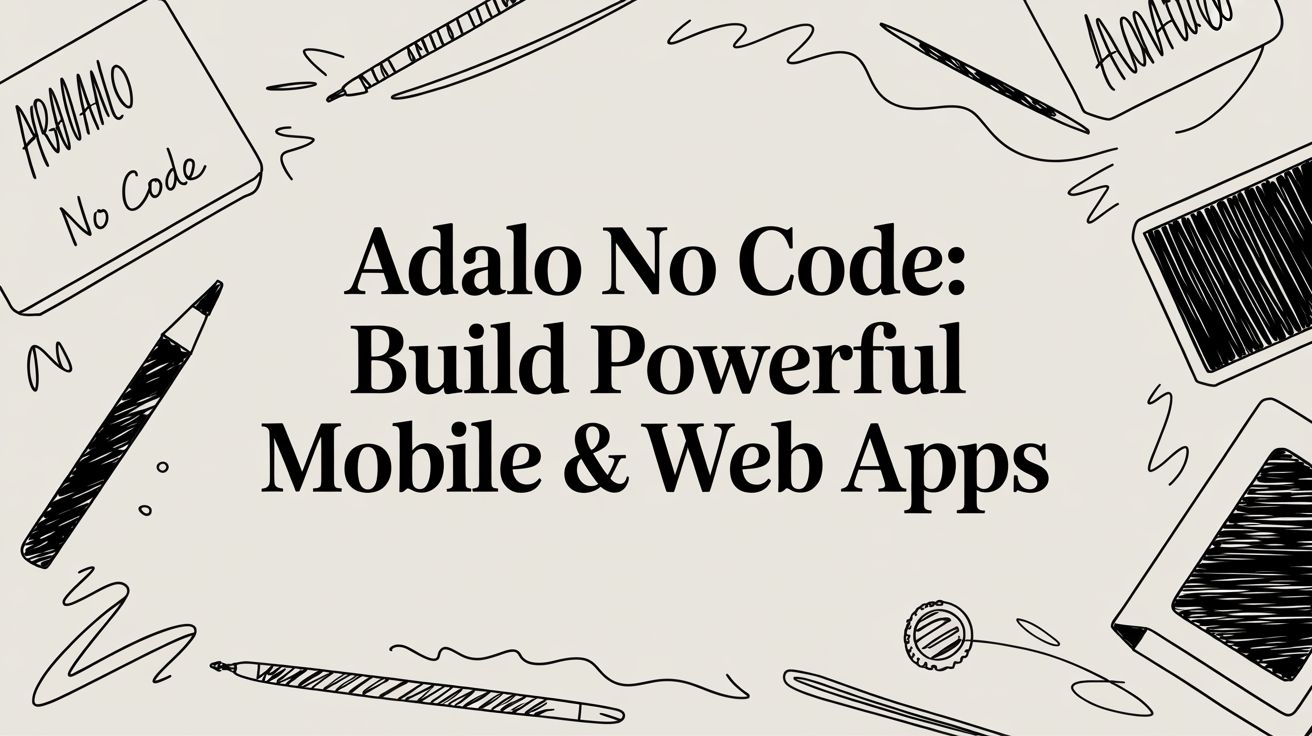 Adalo No Code: Build Powerful Mobile & Web Apps