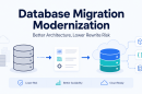 Database migration and modernisation flow