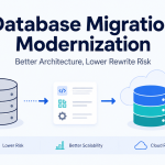 Database migration and modernisation flow