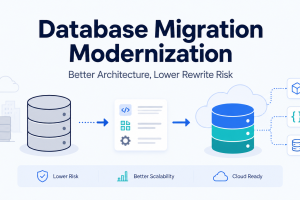 Database migration and modernisation flow
