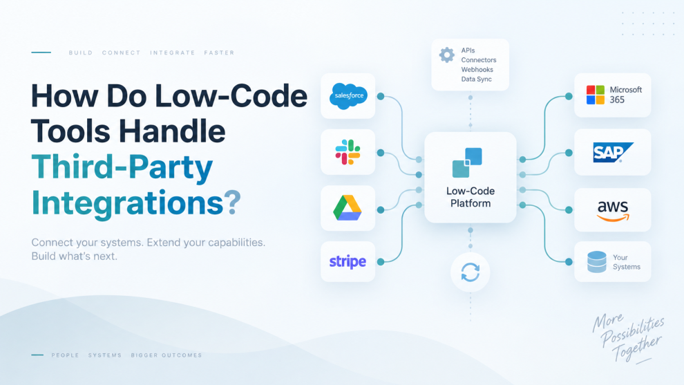 How Do Low-Code Tools Handle Third-Party Integrations?